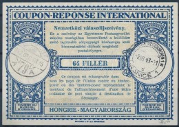 1942 Nemzetközi Válaszdíjszelvény / International Reply Coupon - Autres & Non Classés