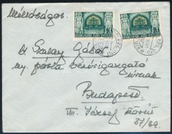 1940 Levél 'M. KIR. POSTA 301' Szükségbélyegzéssel / Cover With Auxiliary Postmark - Otros & Sin Clasificación