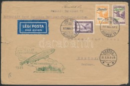 1931 Zeppelin Magyarország - Németországi útja Levél 1P és 2P Zeppelin... - Autres & Non Classés