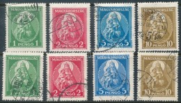 O 1932 2 Db Nagy Madonna Sor (12.000) / 2 X Mi 484-487 - Autres & Non Classés