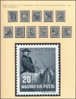 1930-1938 Cziglényi Ádám BélyegtervezÅ‘ 12 Db Bélyegterve / 12 Essays Of... - Autres & Non Classés