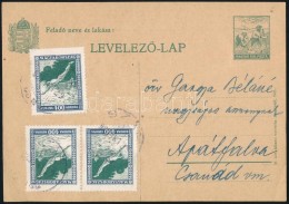 1925 0-díjjegyes LevelezÅ‘lap Sport 3 X 400K Bérmentesítéssel  / 3 X Mi 406 On PS-card... - Otros & Sin Clasificación