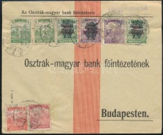 1920 Levél 8 Bélyeges Búzakalász-Magyar Posta Bérmentesítéssel /... - Autres & Non Classés