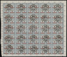 O 1921/1924 Hivatalos 500K, 2 X 150K/100f, 350K/350f Középen Hajtott Teljes ívekben, Benne... - Andere & Zonder Classificatie