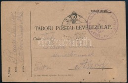 1922 Tábori Levél A Csóti Fogolytáborból / Field Post Card From Internment Camp... - Autres & Non Classés