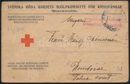 1919 A Svéd Vöröskereszt HadifogolysegítÅ‘ Osztályának... - Other & Unclassified