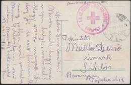 1918 Tábori Posta Képeslap / Field Postcard 'A M.KIR. POSTASZEMÉLYZET... - Other & Unclassified