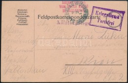 1915 Tábori Posta LevelezÅ‘lap / Field Postcard 'RESERVESPITAL VOM ROTEN KREUZ IN JABLUNKAU' - Other & Unclassified