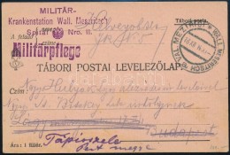 1914 Tábori Posta LevelezÅ‘lap / Field Postard 'MILITÄR Krankenstation Wall. Meseritsch Spital Nro.11.' - Autres & Non Classés