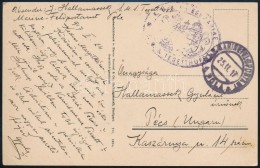 1917 Tábori Posta LevelezÅ‘lap / Field Postcard 'K.u.k. KRIEGSMARINE S.M.S. TEGETTHOFF' - Other & Unclassified