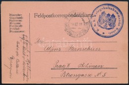 1916 Tábori Posta LevelezÅ‘lap / Field Postcard 'K.U.K. Kriegshafenkommando Kotor' - Other & Unclassified