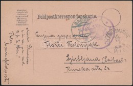 1915 Tábori Posta Képeslap Hajópostával / Field Postcard 'S.M.S. WIEN' - Autres & Non Classés