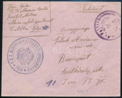 1915 Tábori Posta Levél / Field Post Cover 'K.u.k. MARINE-SANITÄTSABTEILUNGSKOMMANDO POLA' - Other & Unclassified