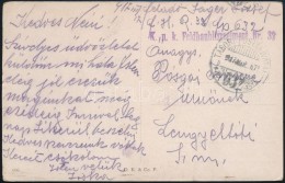 1917 Tábori Posta Képeslap / Field Postcard 'K.u.k. Feldhaubitzregiment Nr. 32' + 'TP 632' - Autres & Non Classés