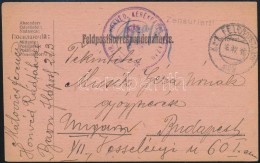 1916 Tábori Posta LevelezÅ‘lap / Field Postcard 'M.KIR. 2. HONVÉD KERÉKPÁROS... - Autres & Non Classés