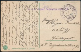 1916 Tábori Posta Képeslap / Field Postcard 'K.u.k. Armee Autowerkstätte 13' + 'HP 400/III A' - Autres & Non Classés