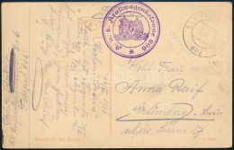 1916 Tábori Posta Képeslap / Field Postcard 'K.u.k. Kraftwagenkolonne 206' - Autres & Non Classés