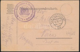 1916 Tábori Posta LevelezÅ‘lap / Field Postcard 'K.u.k. Militär-Seelsorgeamt D.24. Ldst.... - Autres & Non Classés