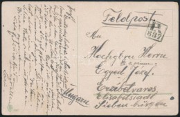 ~1916 Tábori Posta Képeslap / Field Postcard 'IX 887' - Erzsébetváros - Other & Unclassified