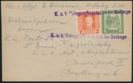 1918 8h Díjjegyes LevelezÅ‘lap 2h Díjkiegészítéssel / PS-card With 2h Additional... - Autres & Non Classés