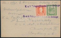 1918 8h Díjjegyes LevelezÅ‘lap 2h Díjkiegészítéssel / PS-card With 2h Additional... - Otros & Sin Clasificación