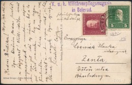 1916 Képeslap 8h Bérmentesítéssel / Postcard With 8h Franking 'K.u.k.... - Otros & Sin Clasificación