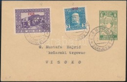 1918 Díjjegyes LevelezÅ‘lap 4h Díjkiegészítéssel / PS-card With 4h Additional... - Autres & Non Classés