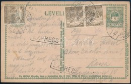 1918 Expressz LevelezÅ‘lap/ Express Postcard ,,IGLÓ' - Kassa - Otros & Sin Clasificación