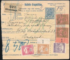 1917 Csomagszállító 1,75K Bérmentesítéssel / Parcel Card... - Autres & Non Classés