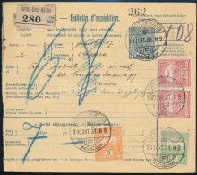 1910 Csomagszállító 1,8K Bérmentesítéssel / Parcel Card... - Otros & Sin Clasificación
