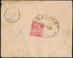 1905-1912 Képeslap és Levél Turul Bélyegekkel Bérmentesítve / A Postcard... - Other & Unclassified