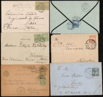 1903-1915 9 Db Küldemény Külföldre / 9 Covers To Foreign Countires - Other & Unclassified