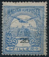O 1909 Turul 25f Az értékszám JelentÅ‘s Elcsúszásával / Mi 100 Y With... - Autres & Non Classés