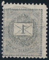 O 1889 1kr Teljes Gépszínátnyomattal / With Machine Offset - Autres & Non Classés