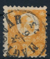 O 1871 Réznyomat 2kr álkettÅ‘snyomat / Mi 8a Double Print - Autres & Non Classés