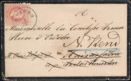 1870 5kr Levélen / On Cover  'GYERES' - 'MAROS-VÁSÁRHELY' - 'SZ.KERESZTÚR' -... - Autres & Non Classés