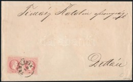 ~1870 10kr Pár II. Súlyfokozatú Távolsági Levélen (80.000) / On Domestic... - Otros & Sin Clasificación