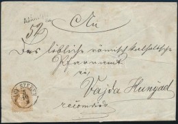 1869 15kr + 10kr 3. Súlyfokozatú Ajánlott Levélen / On Registered Cover 3rd Weight... - Autres & Non Classés