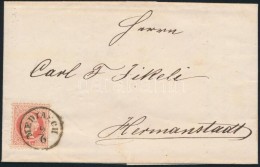 1869 5kr Levélen / On Cover 'MEDIASCH' - Hermannstadt - Other & Unclassified