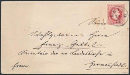 1867 5kr Díjjegyes Boríték / PS-cover 'KEISD' - SCHAESSBURG' - 'NAGY SZEBEN'. Signed:... - Autres & Non Classés