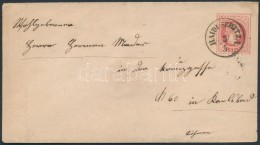 ~1867 5kr Díjjegyes Boríték / PS-cover 'HAIDUSCHITZA' - 'KARLSBAD' - Other & Unclassified