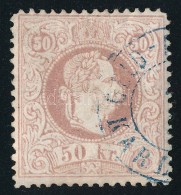 O 1867 50kr Nagyon Ritka Bélyegzéssel / With Rare Cancellation 'GELD-(ANWSNG) KARL(STADT)' Gudlin 700... - Other & Unclassified