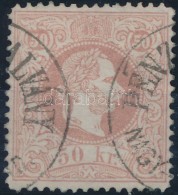 O 1867 50kr (150.000) / Mi 41 'PÉNZ(UT)ALVÁNY NAGY-(VÁRAD)' Signed: Ferchenbauer - Other & Unclassified