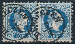 O 1867 10kr Pár/pair 'DEBRECZEN' - Otros & Sin Clasificación