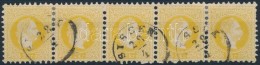 O 1867 2kr Sárga ötöscsík / Yellow Stripe Of 5 'SISSEK' - Autres & Non Classés