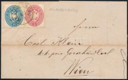 1864 1863 10kr + 1864 5kr Vegyes Bérmentesítés Levélen / Mixed Franking On Cover... - Otros & Sin Clasificación