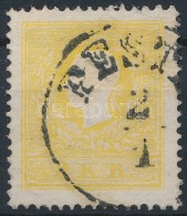 O 1858 2kr I Sárga / Yellow 'PEST(H)' Certificate: Steiner - Autres & Non Classés