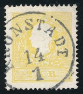O 1858 2kr II Világos Sárga / Light Yellow 'KRONSTADT' Certificate: Steiner - Autres & Non Classés