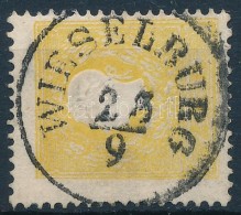 O 1858  2kr II Sárga, Szögfej Benyomattal / Mi 1 With Nagelkopfprägung, 'WIESELBURG' - Otros & Sin Clasificación