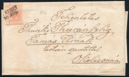 1856 3kr Levélen / On Cover '(A).KUBIN' - 'LIPTÓ ST. MIKLÓS' - Okolicsna - Autres & Non Classés